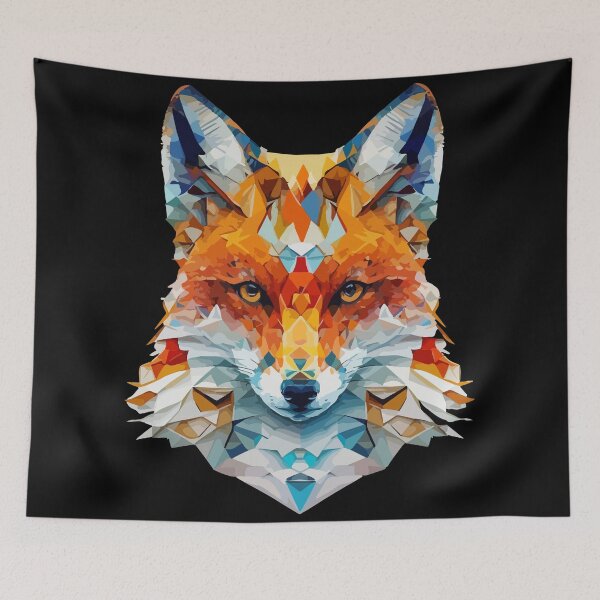 Item preview, Cool Colorful Fox designed and sold by Twosided.
