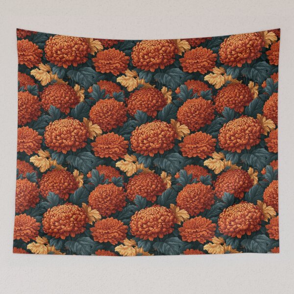 Item preview, Blooming Chrysanthemum Flower  - Flower Garden Pattern  - Gift Sets For Women designed and sold by RoyalStarsPatts.