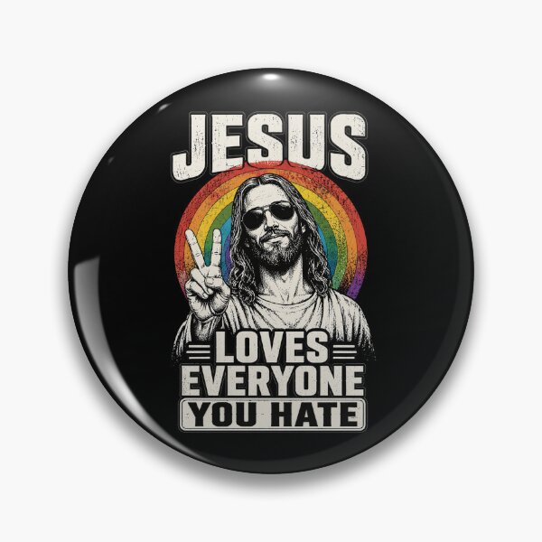 Item preview, Jesus Loves Everyone You Hate designed and sold by OlakunleOloroz.