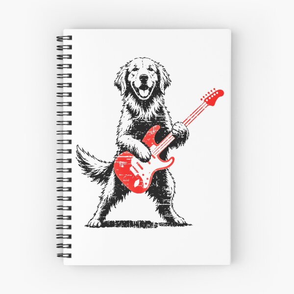 Item preview, Halloween Golden Retriever Playing Electric Guitar Funny Dog designed and sold by Rahamkshop.