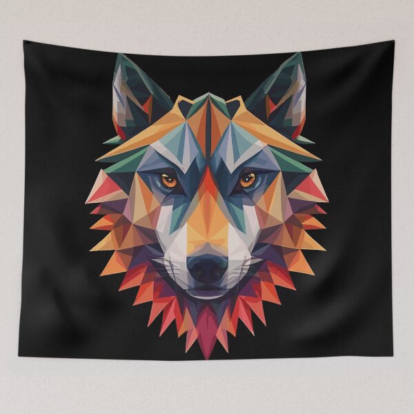 Item preview, Tribal Wolf designed and sold by Twosided.