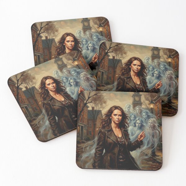 Item preview, Ghost Whisperer Retro Supernatural Drama Medium Spirit World Tribute Art TV Show Poster designed and sold by Art's Diner.