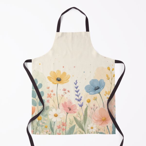 Item preview, Pastel Watercolor Wildflowers designed and sold by 0606PM.
