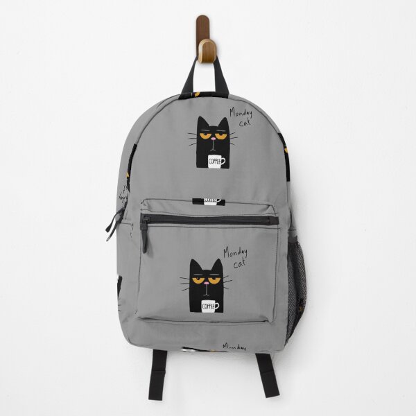 Item preview, Monday cat - Powered by Coffee designed and sold by Min659.