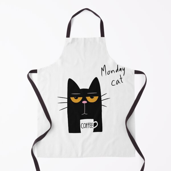 Item preview, Monday cat - Powered by Coffee designed and sold by Min659.