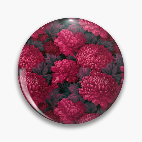 Item preview, Whimsical Chrysanthemum Texture - Tropical Flower Pattern  - Gifts For Couples designed and sold by RoyalStarsPatts.