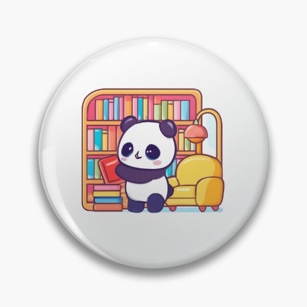 Item preview, Panda Bookstore designed and sold by foryouandyours.