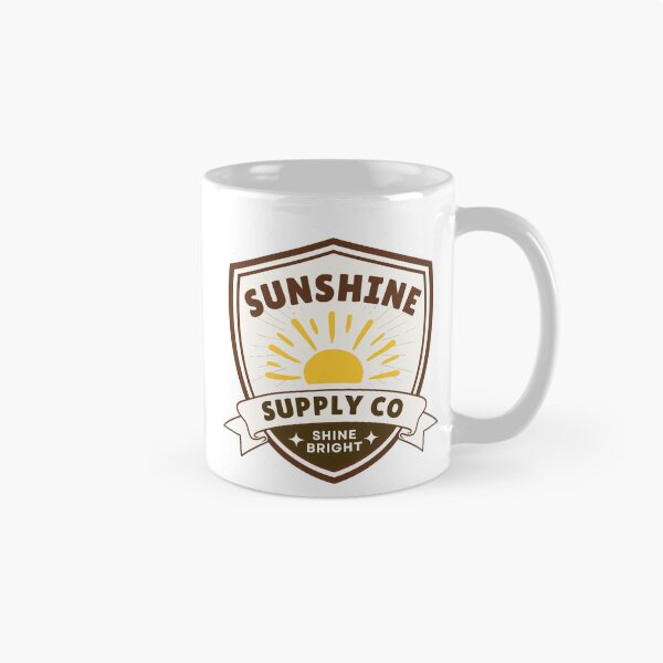 Item preview, Sunshine Supply Co Shine Bright Vintage Logo Retro Summer Apparel designed and sold by HYPNK.