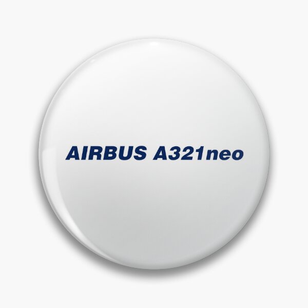 Item preview, Airbus A321neo Text Sticker designed and sold by Aviation Sticker Shop.