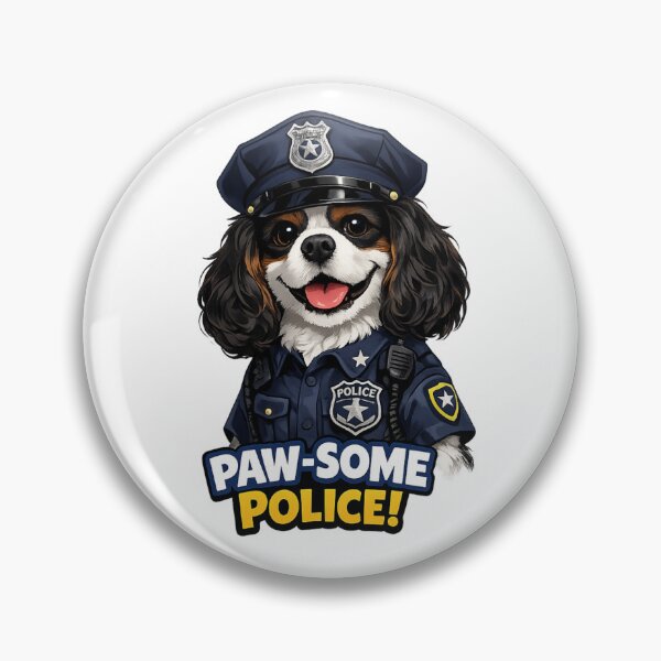 Item preview, Paw-Some Police! Tri Cavalier designed and sold by SpottyRainbow.