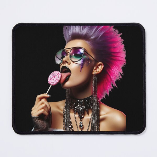 Item preview, Punk Rebel Enjoying Sweet Treat designed and sold by Voodoo Store Paranormal Collections.