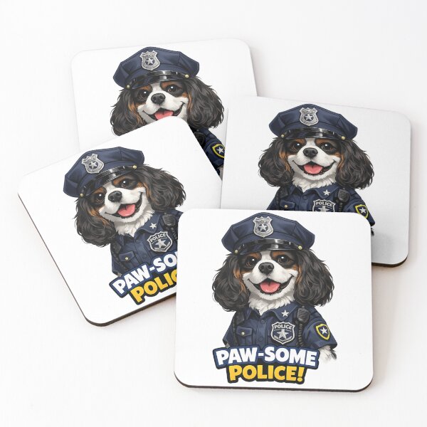 Item preview, Paw-Some Police! Tri Cavalier designed and sold by SpottyRainbow.