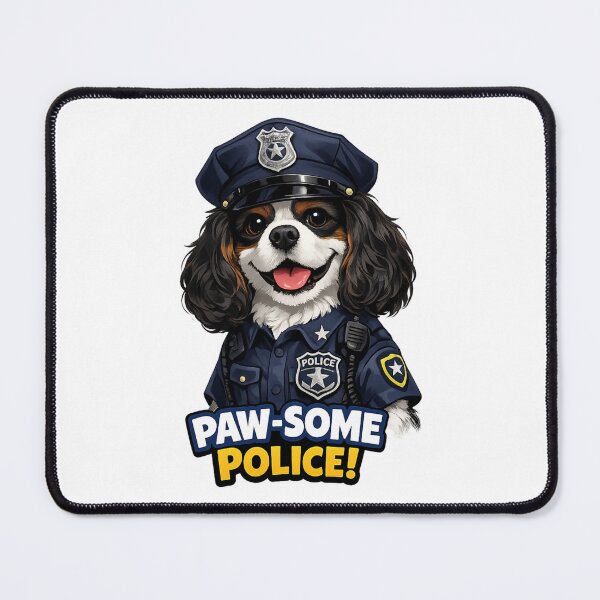 Item preview, Paw-Some Police! Tri Cavalier designed and sold by SpottyRainbow.