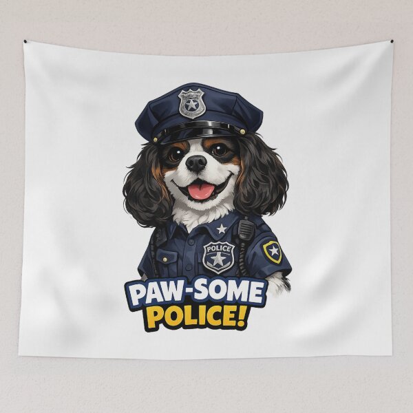 Item preview, Paw-Some Police! Tri Cavalier designed and sold by SpottyRainbow.