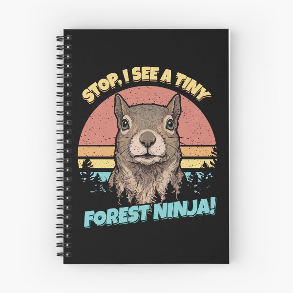 Item preview, Funny Squirrel Lover Gift Kids Forest Ninja Squirrel designed and sold by DSWShirts.