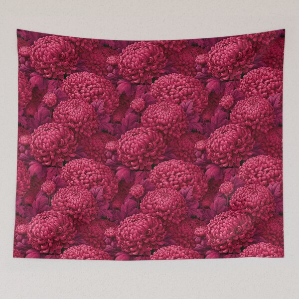 Item preview, Edgy Chrysanthemum Floral - Flower Floral Pattern  - Gifts For Coworkers designed and sold by RoyalStarsPatts.