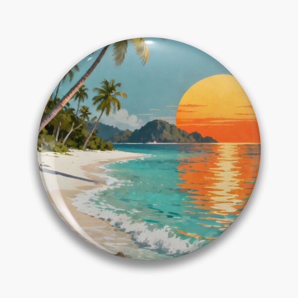 Item preview, Koh Kradan - Thailand Retro Sunset Collection designed and sold by Spirit of Siam.