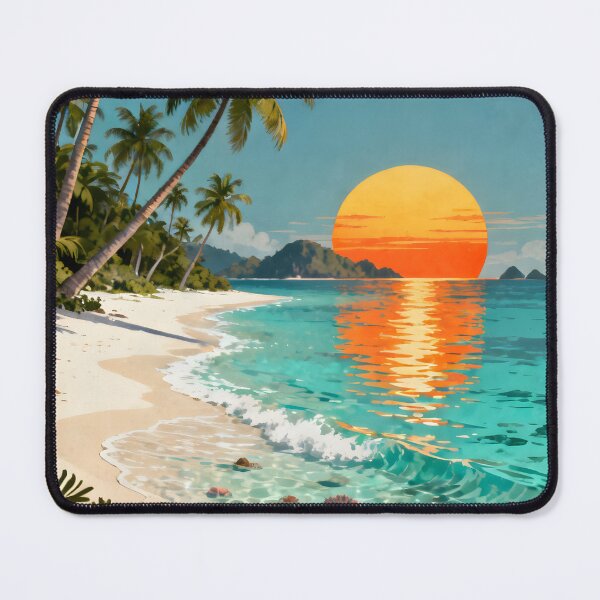 Item preview, Koh Kradan - Thailand Retro Sunset Collection designed and sold by Spirit of Siam.