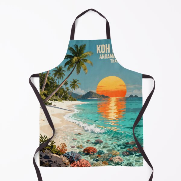 Item preview, Koh Kradan - Thailand Retro Sunset Collection designed and sold by Spirit of Siam.