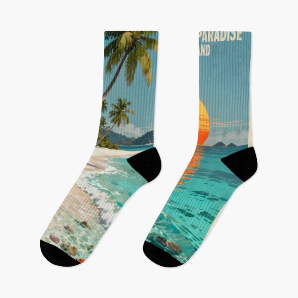 Item preview, Koh Kradan - Thailand Retro Sunset Collection designed and sold by Spirit of Siam.