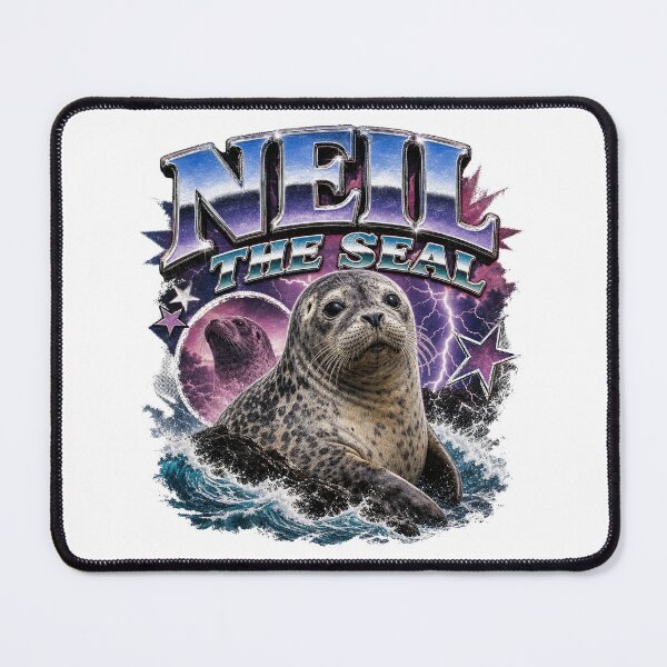 Item preview, Neil The Seal designed and sold by Belarte.shop.