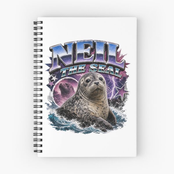Item preview, Neil The Seal designed and sold by Belarte.shop.