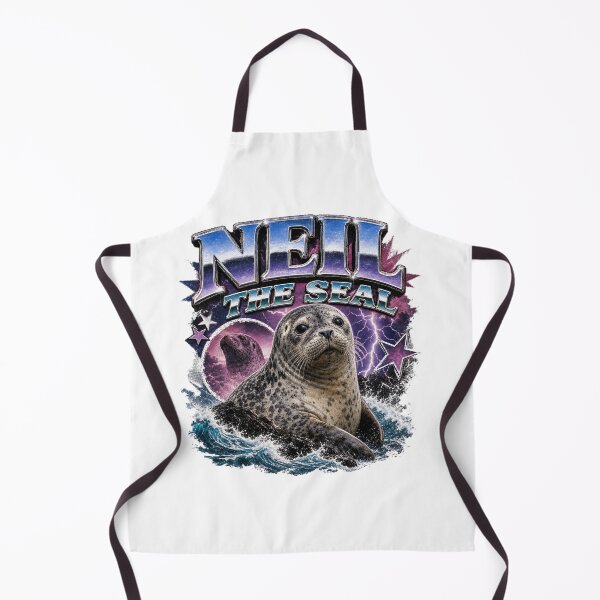 Item preview, Neil The Seal designed and sold by Belarte.shop.