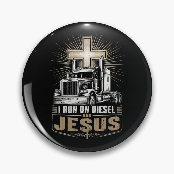 Item preview, Jesus Truck Driver Christian Trucker designed and sold by OlakunleOloroz.