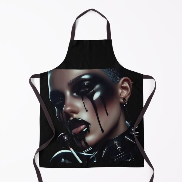 Item preview, Dark Ink Tears Gothic Portrait designed and sold by Voodoo Store Paranormal Collections.