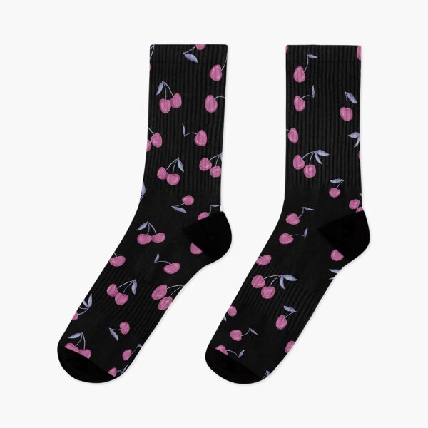Item preview, Cute pink cherry pattern designed and sold by pinkyfish1010.