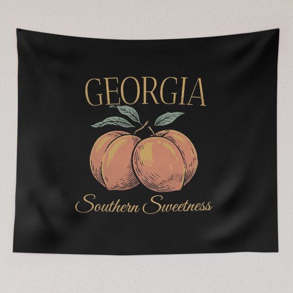 Item preview, Georgia Souvenir The Peach State Southern Sweetness Georgia designed and sold by DSWShirts.