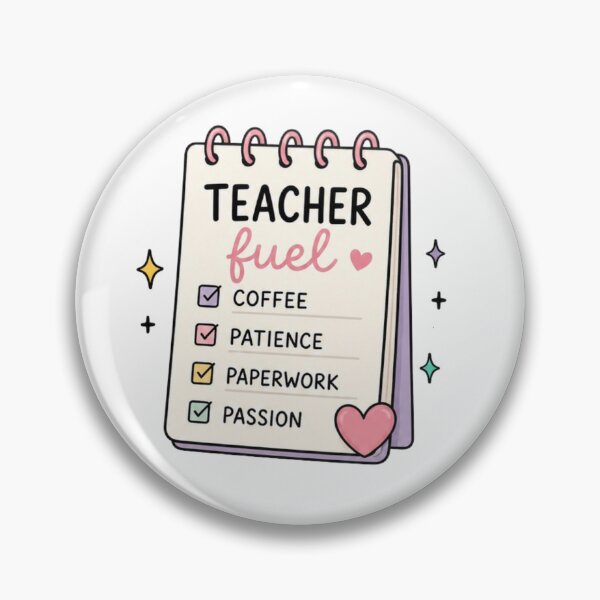 Item preview, Teacher Fuel Notepad designed and sold by Kingky14.