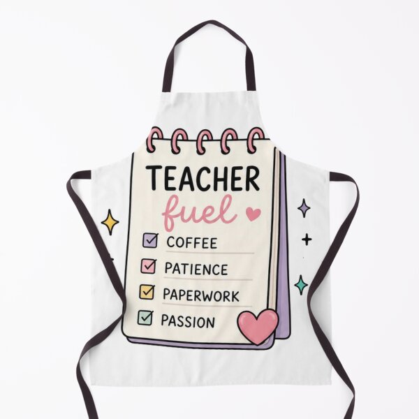 Item preview, Teacher Fuel Notepad designed and sold by Kingky14.