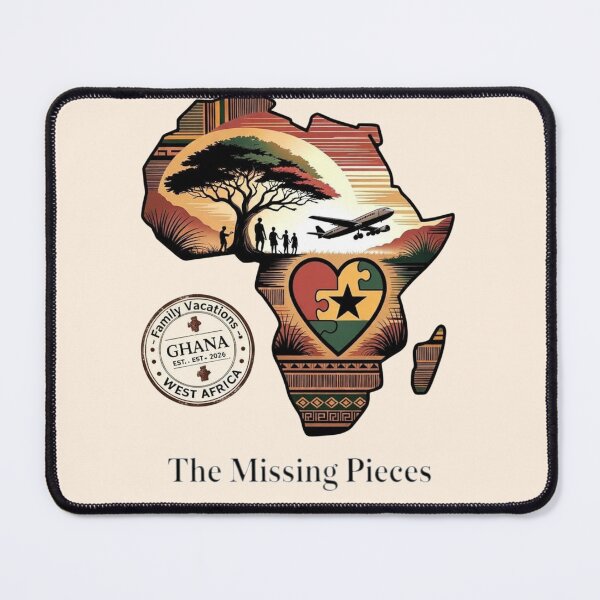 Item preview, Africa Heritage Map - The Missing Pieces Design On designed and sold by DesigntshirtWB.