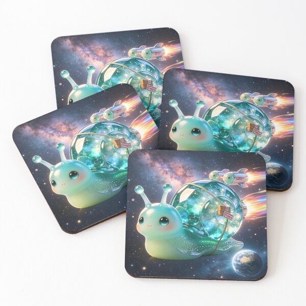 Item preview, The Express Galaxy Snail - Fast Delivery Starry Snail designed and sold by ABYSSLAB.