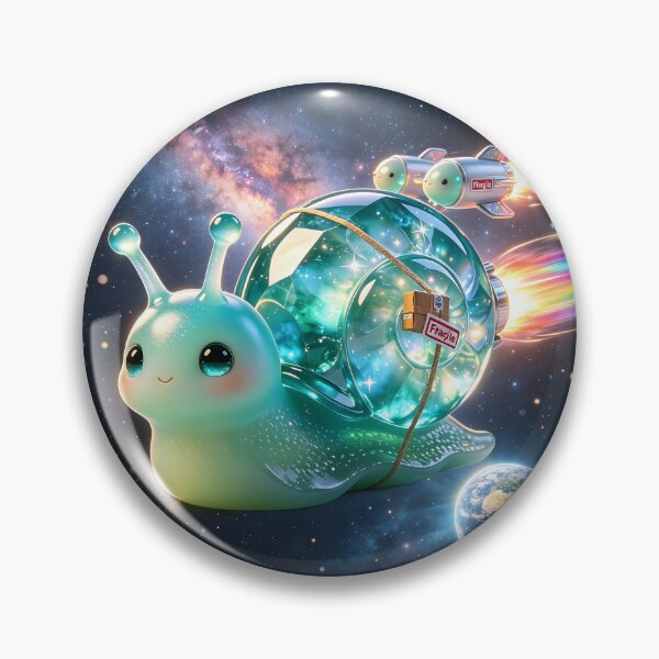 Item preview, The Express Galaxy Snail - Fast Delivery Starry Snail designed and sold by ABYSSLAB.