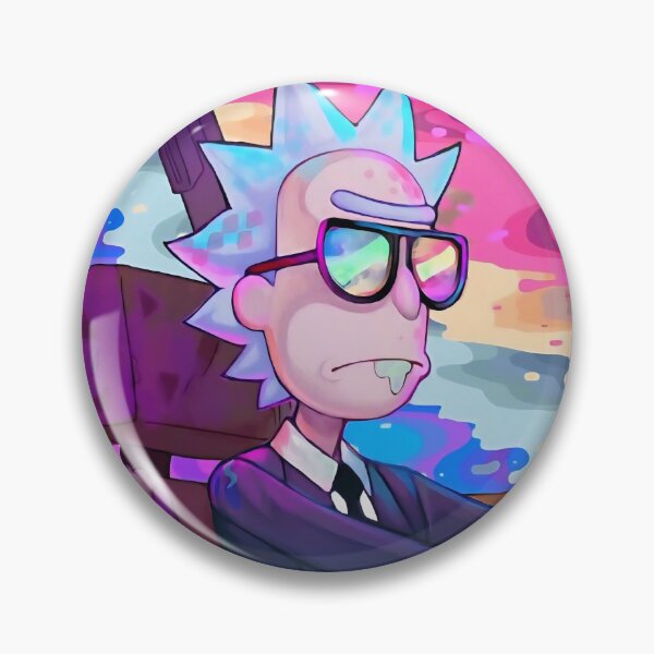 Item preview, Rick and Morty Vaporwave Car Art designed and sold by PosterFuel.