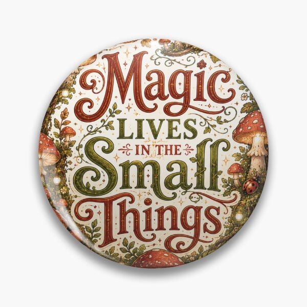 Item preview, Magic Lives in the Small Things designed and sold by InkPixell.