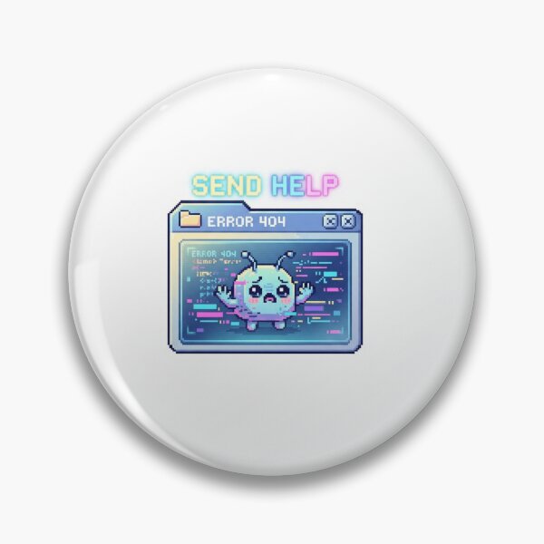Item preview, Lost Character Pixel Folder Sticker designed and sold by Imaginarium of Chaos falcon88 .