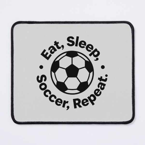 Item preview, Eat Sleep Soccer Repeat Circular Football Design for World Cup 2026 designed and sold by Dezinix.
