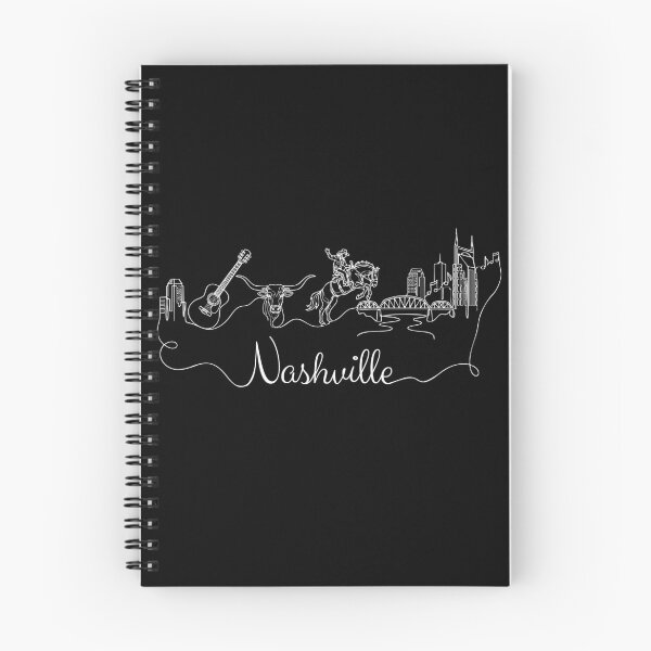 Item preview, Nashville Tennessee Souvenir Men Skyline Nashville designed and sold by DSWShirts.