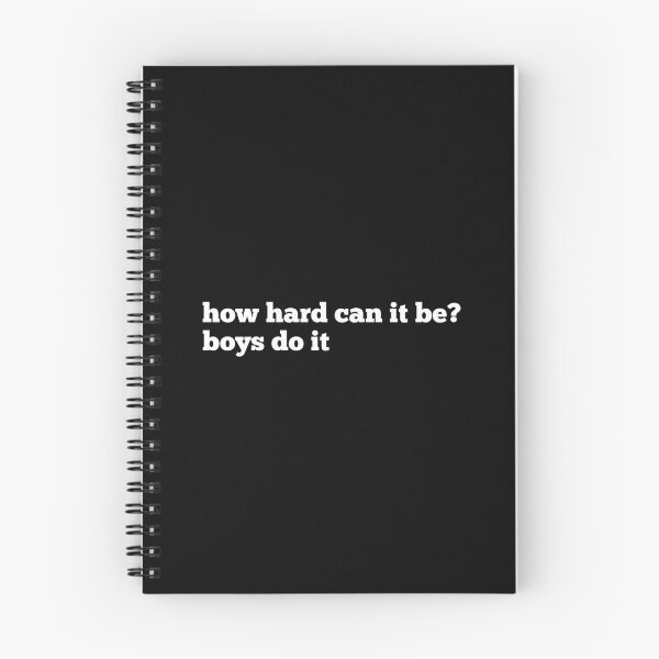 Item preview, how hard can it be? boys do it designed and sold by SWETA HALDER.