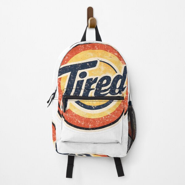Item preview, Tired Vintage Parody Logo Retro Funny Design Sleep Lover Humor Exhausted Adult Gift designed and sold by Dax Studio.