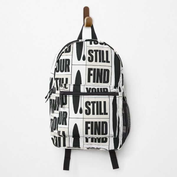 Item preview, Find Your Still Typographic Brutalist Grid Art Print Sticker Paddle Board Design Gift designed and sold by sharifex.