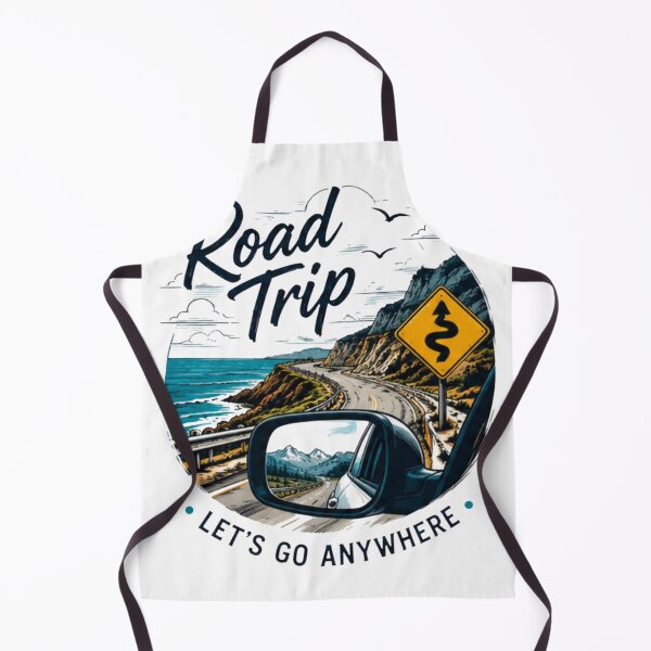 Artikelvorschau, Road Trip Let’s Go Anywhere Coastal Adventure Travel Graphic T-Shirt entworfen und verkauft von novaduman.