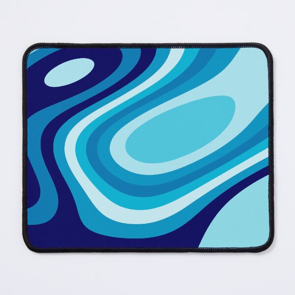 Item preview, Retro Blue Waves designed and sold by Casique.
