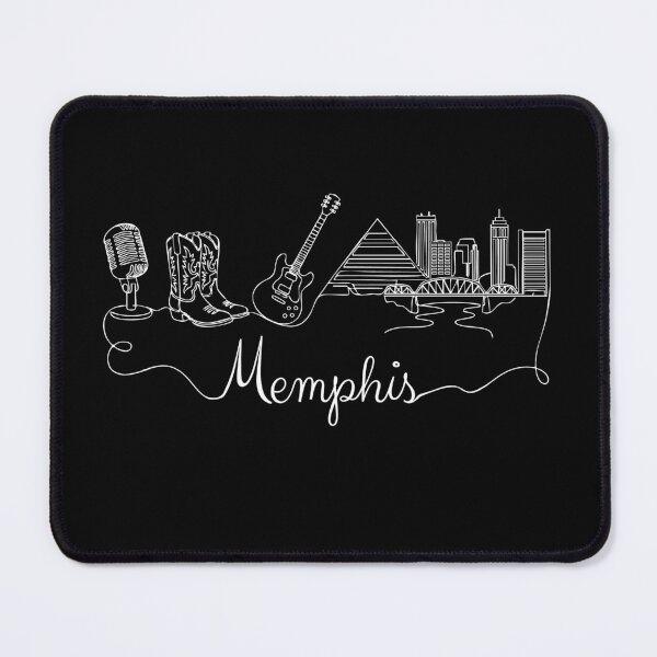 Item preview, Memphis Tennessee Souvenir Men Skyline Memphis designed and sold by DSWShirts.