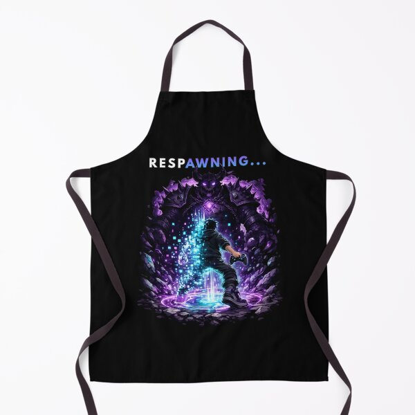 Item preview, Respawning... Epic Boss Battle Gamer Cartoon Design designed and sold by PXEpic.