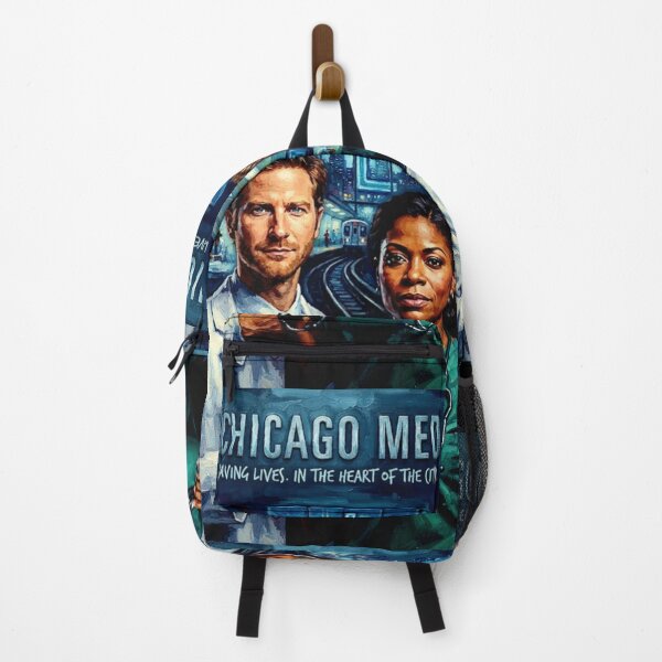 Item preview, Chicago Med Retro Medical Drama Emergency Room Hospital Tribute Art TV Show Poster designed and sold by Art's Diner.