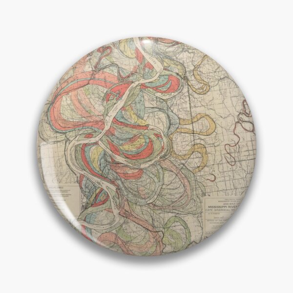 Item preview, The Changing Mississippi designed and sold by FIREDesignsPOD.